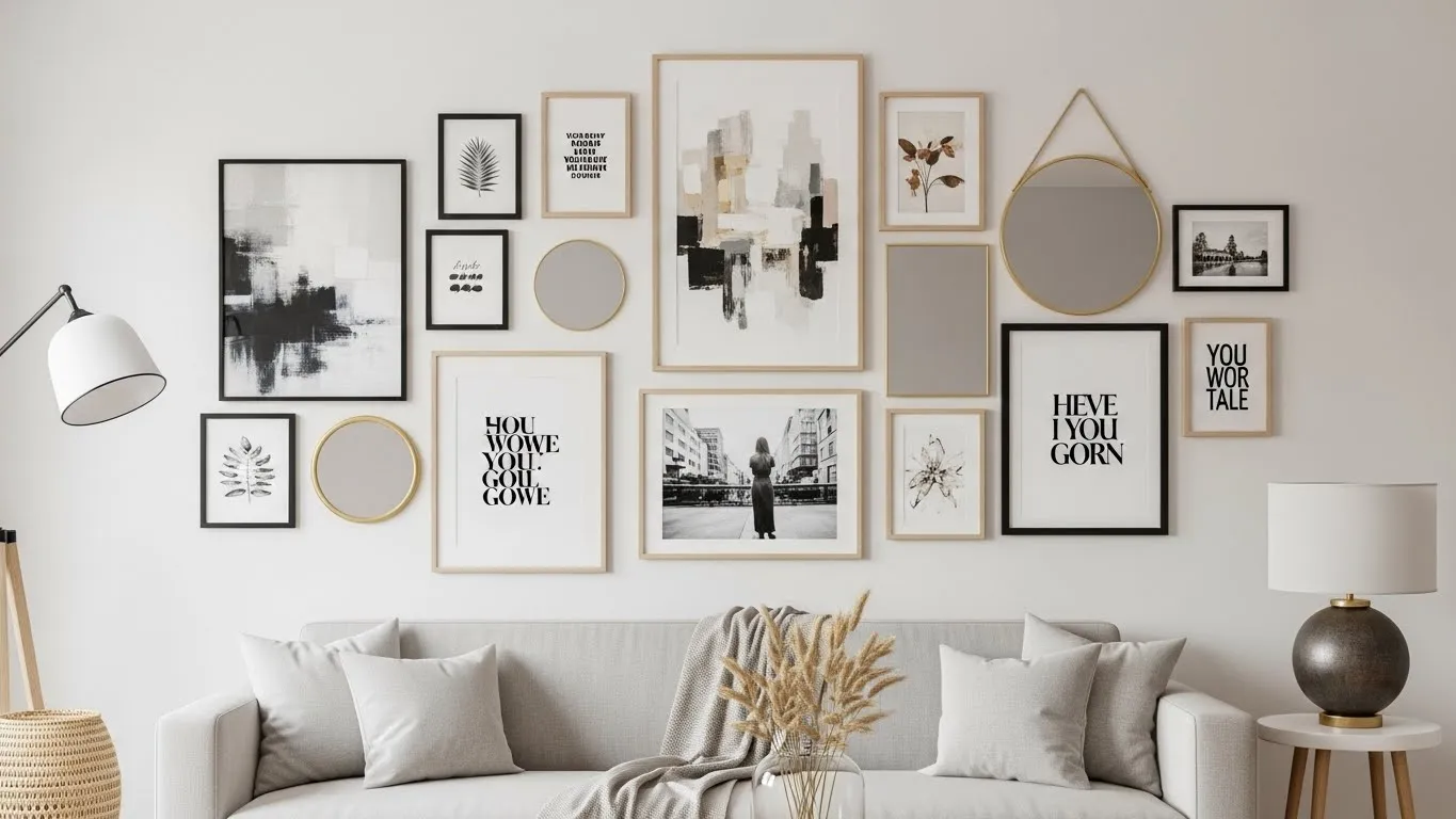15 Gallery Wall Ideas for Modern Living Rooms in 2026