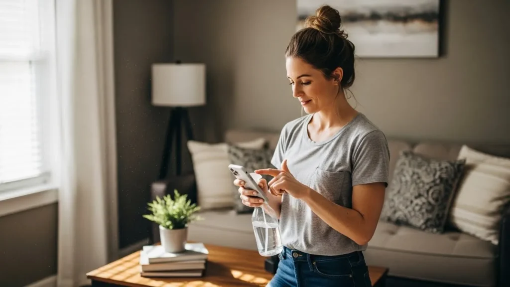 Clean in Short Bursts to Save Time