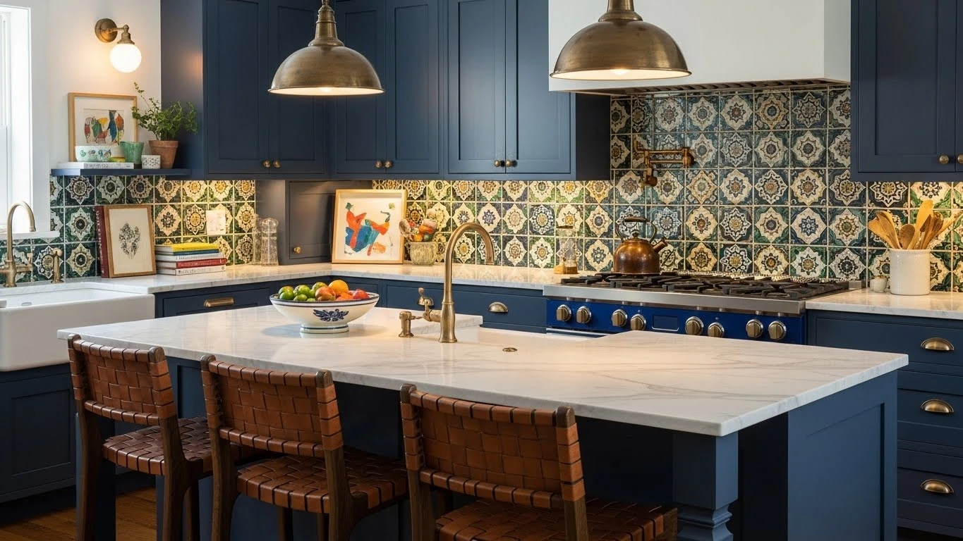 Personalized kitchen featuring custom details that reflect individual style