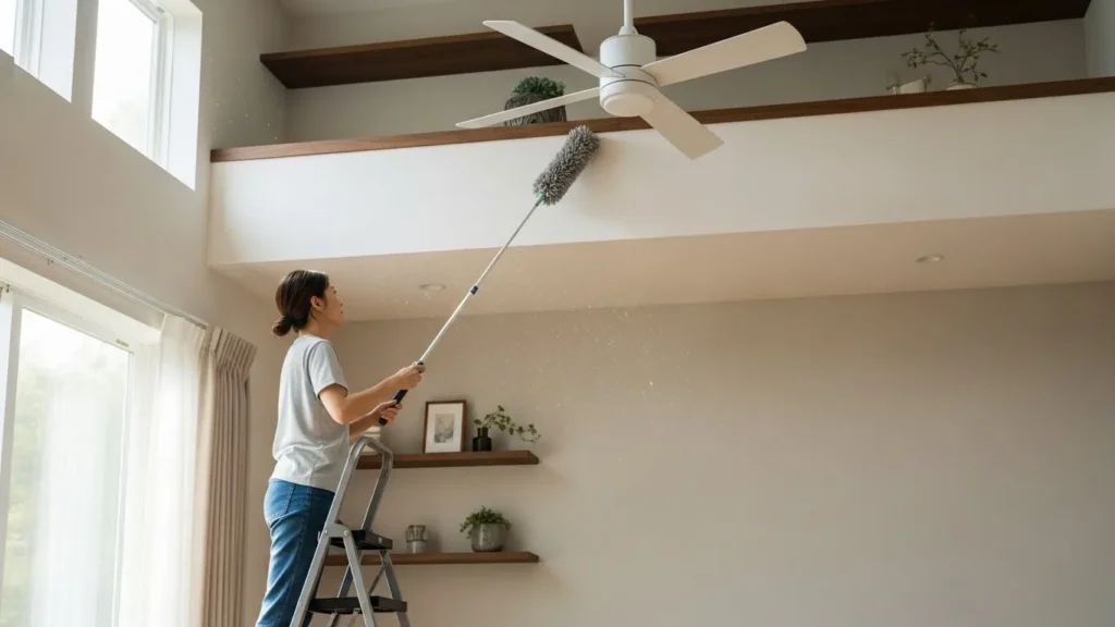 Clean from Top to Bottom Method