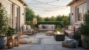 Stylish outdoor patio decor ideas creating a cozy and modern retreat