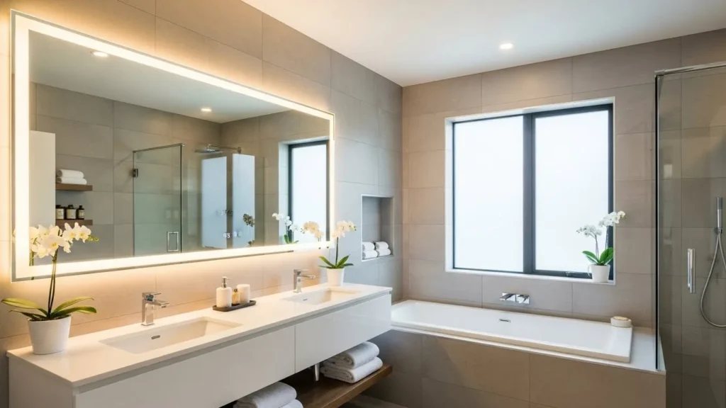 Luxury bathroom design for dream house