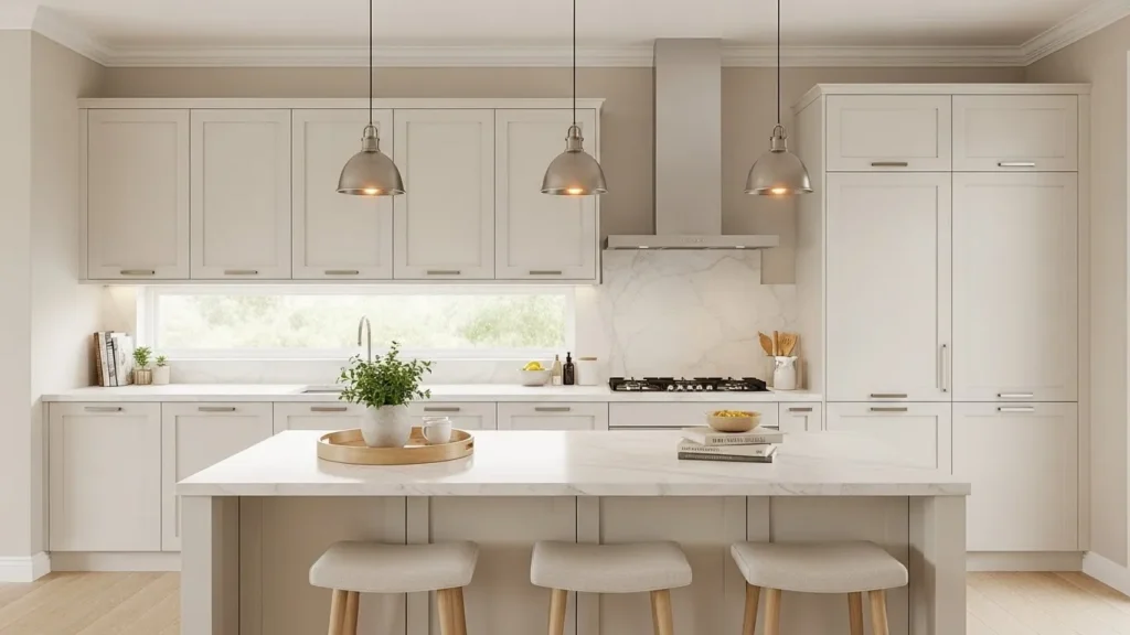 Neutral Modern Kitchen Color Palette