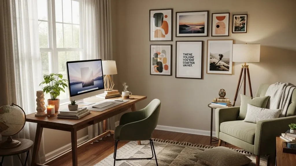 Home office interior design idea