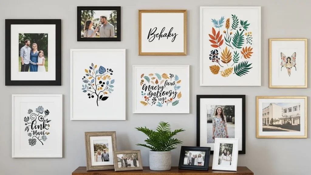 Personalized art home interior design