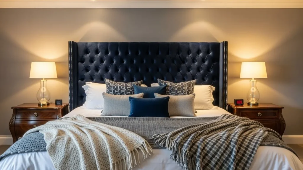 Boutique-style bedroom interior design