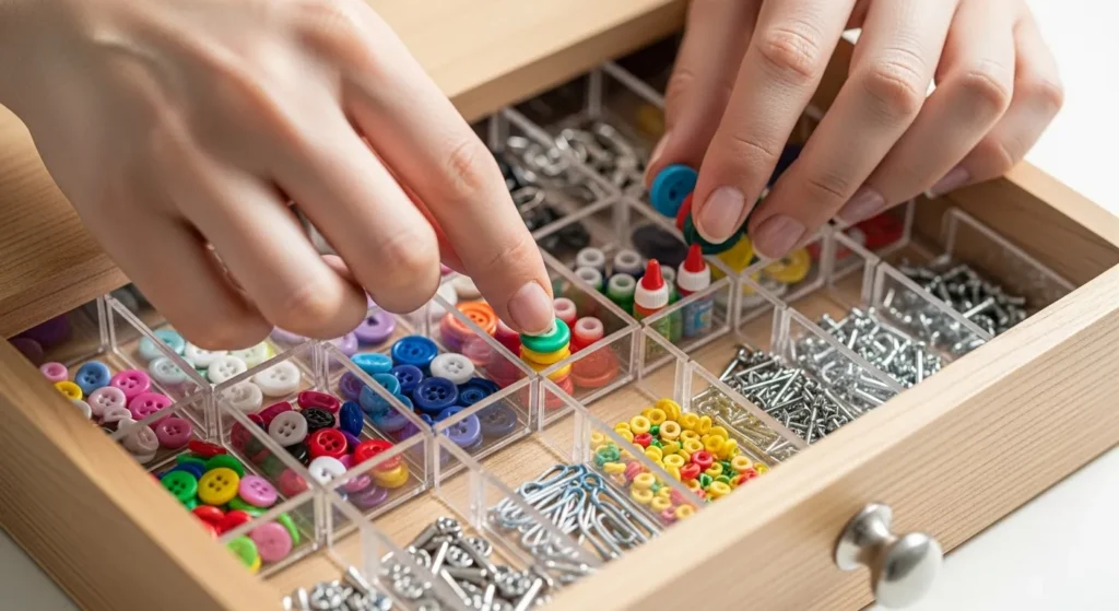 Starting small makes decluttering easier and less overwhelming