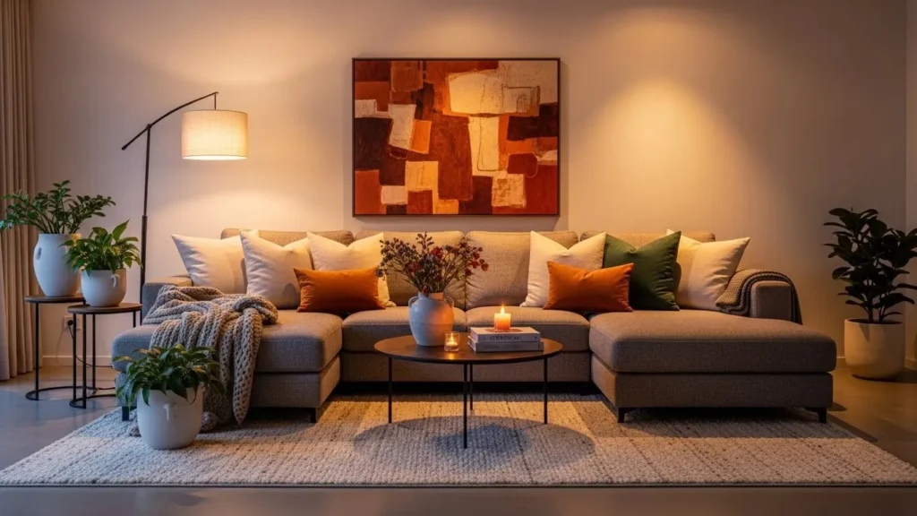 Welcoming living room design for a dream house