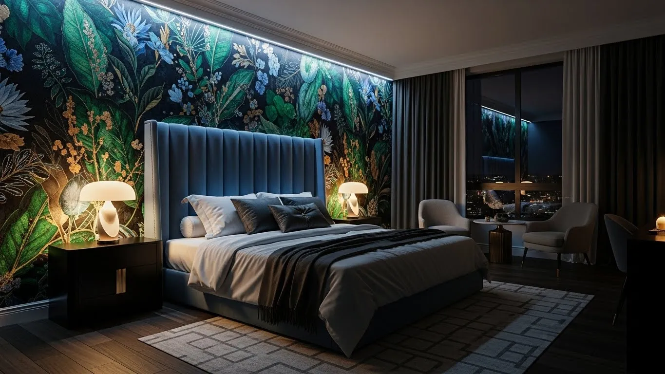 Bedroom wallpaper accent wall ideas to transform your room without renovation