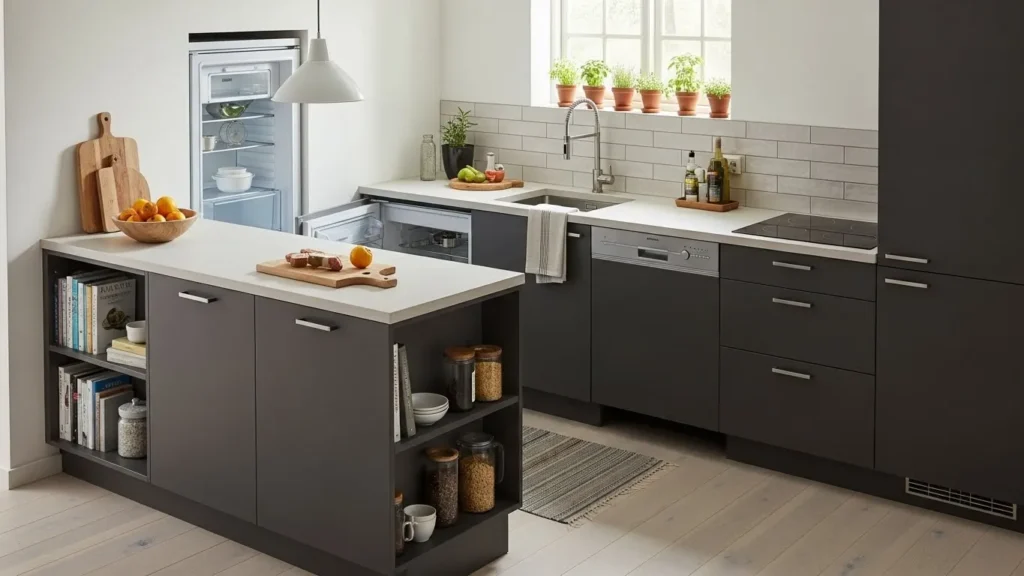 Small kitchen island ideas for limited space