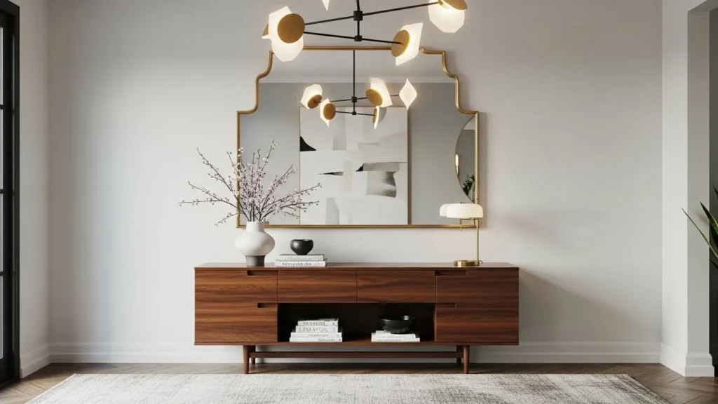 Entryway home interior design idea