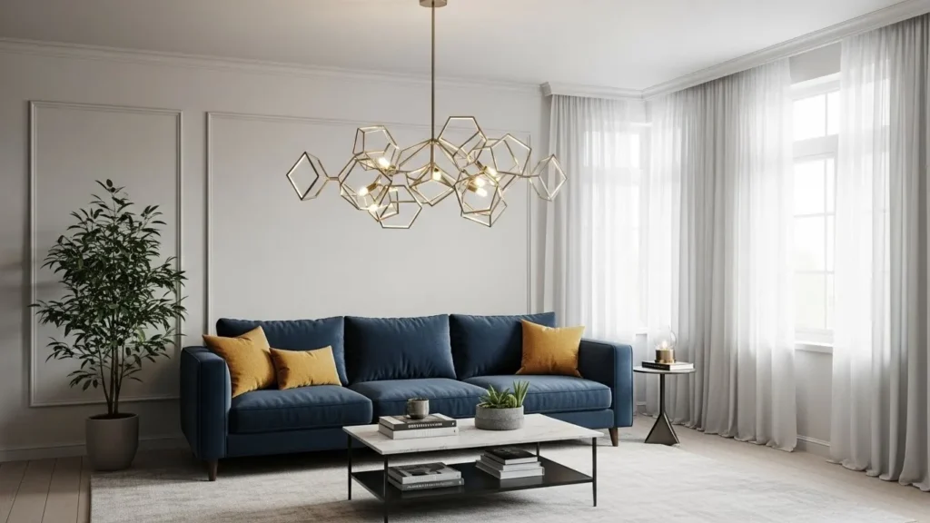 Statement decor piece in dream house interior