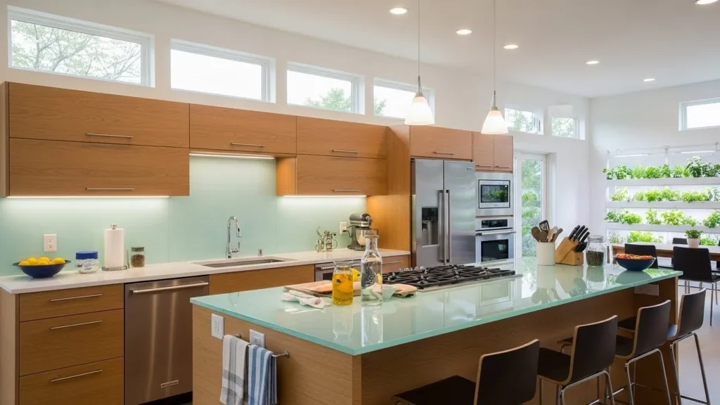 Energy-efficient LED kitchen lighting