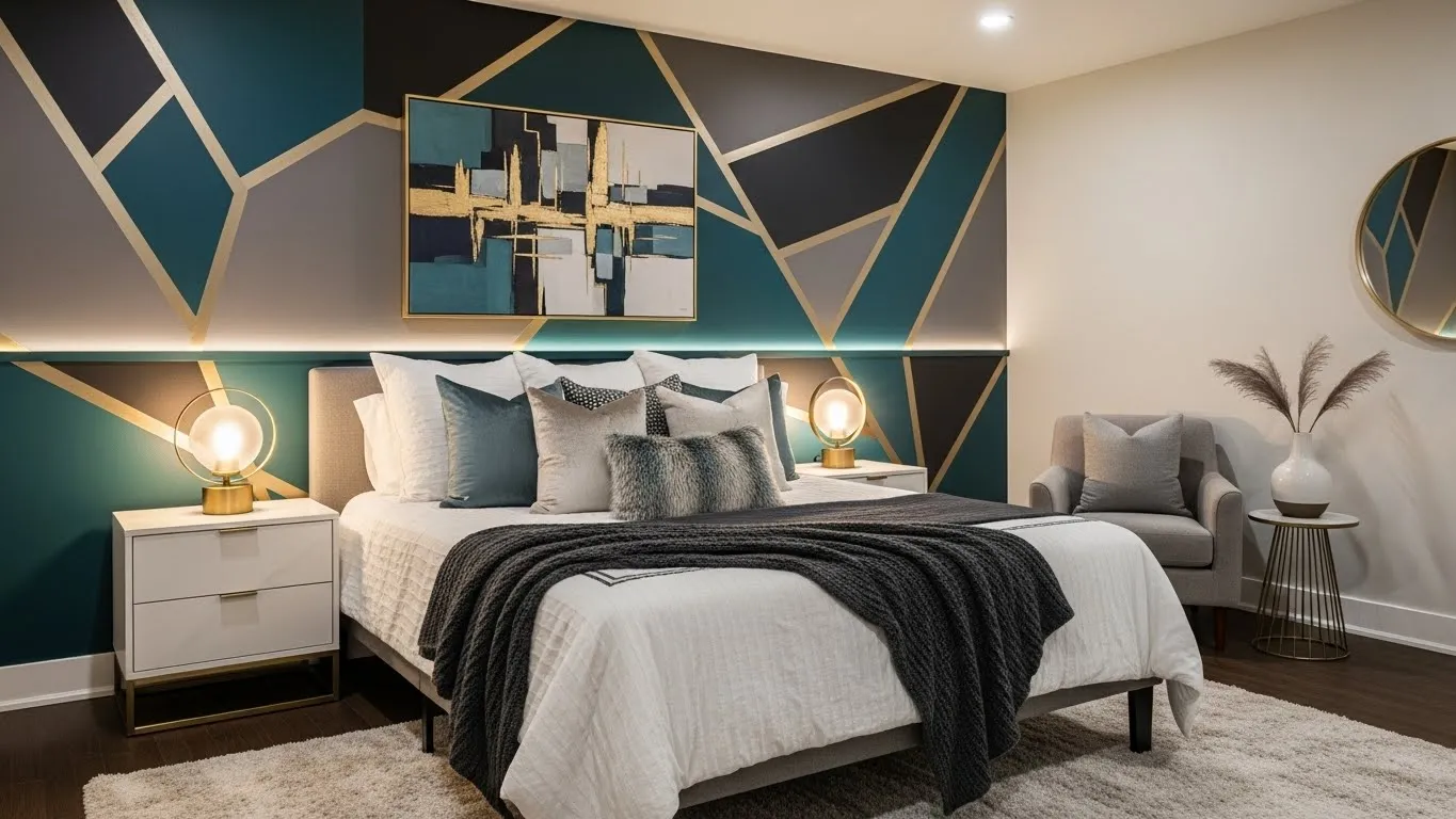Gorgeous bedroom accent wall ideas
