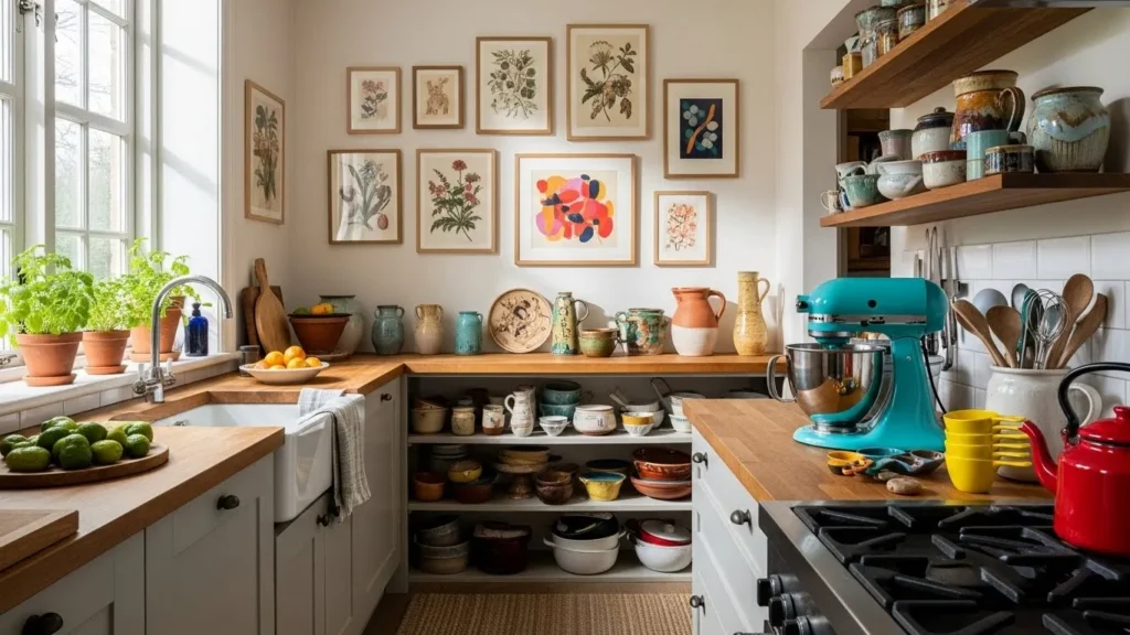 Personal Touches in Kitchen