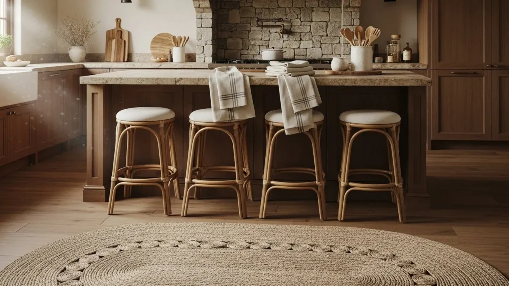 Organic Textures in Kitchen