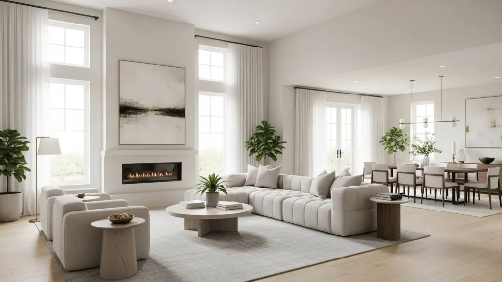 Low-profile furniture living room ideas