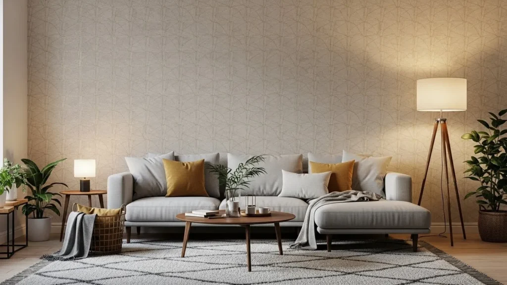 modern wallpaper wall decor ideas