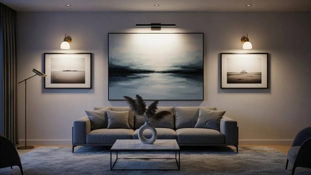 wall accent lighting decor ideas