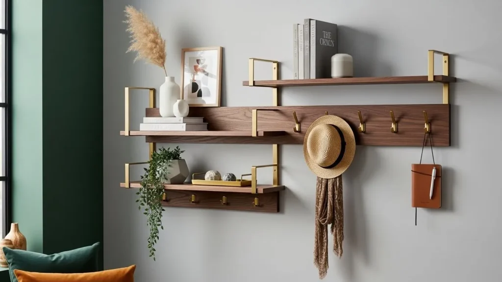 decorative wall storage ideas