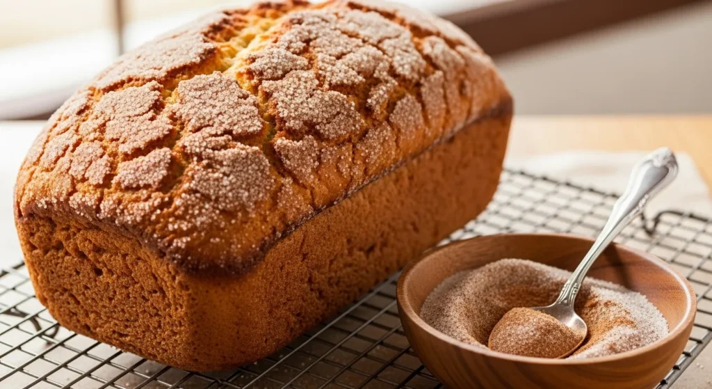 Classic Amish Friendship Bread recipe loaf
