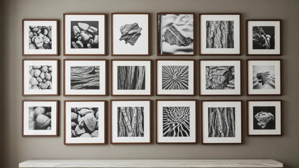 symmetrical aesthetic wall decor ideas