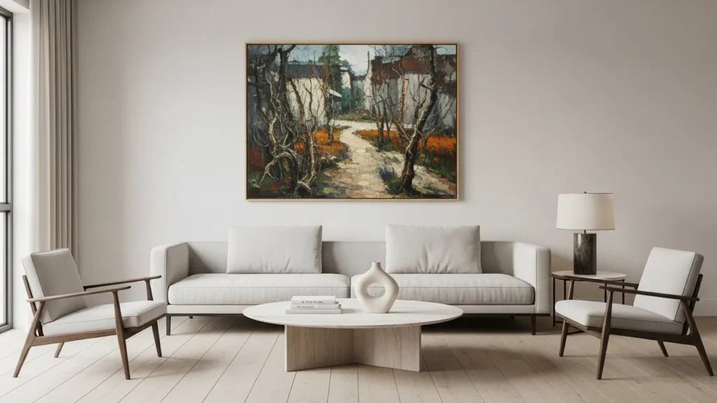 DIY Textured Wall Art Decor