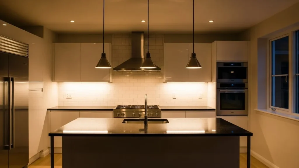 Warm Kitchen Lighting Ideas