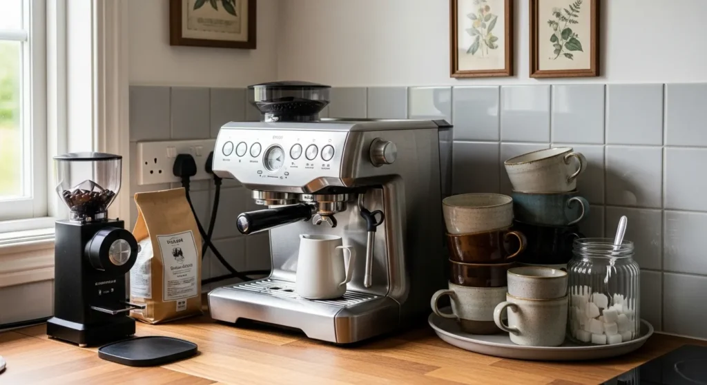 Appliance zones in a small kitchen