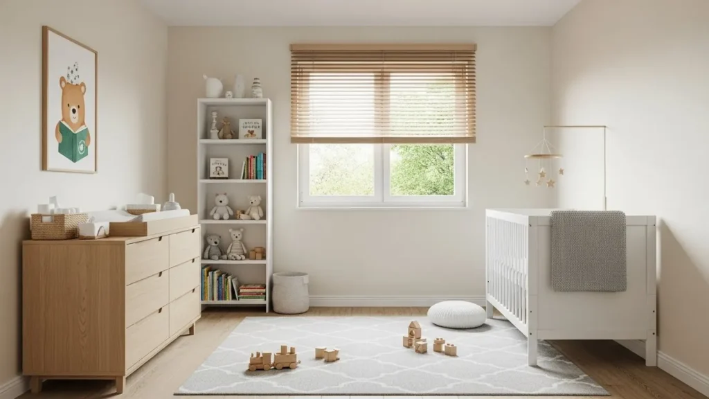 Simple nursery layout ideas parents love