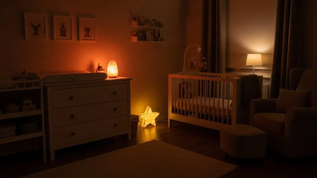 Soft nursery lighting ideas for calm sleep