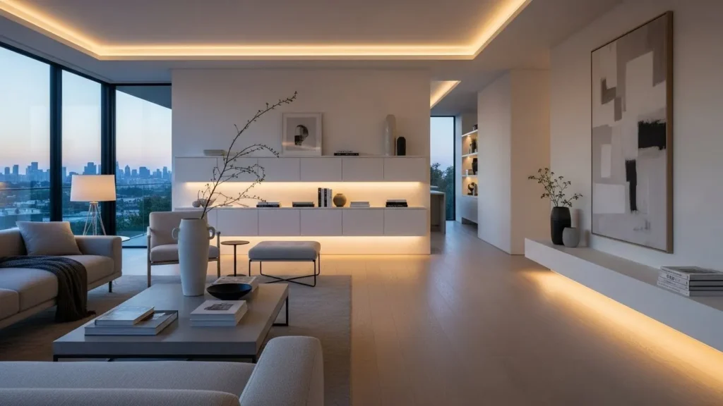Smart home interior design idea