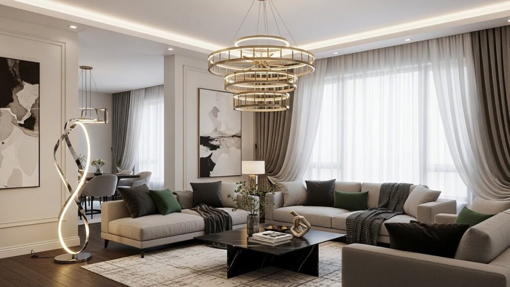 Statement lighting ideas for living rooms