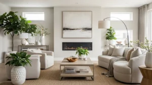 Modern living room inspiration with stylish furniture and neutral tones