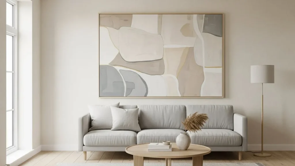 oversized wall art ideas for modern homes