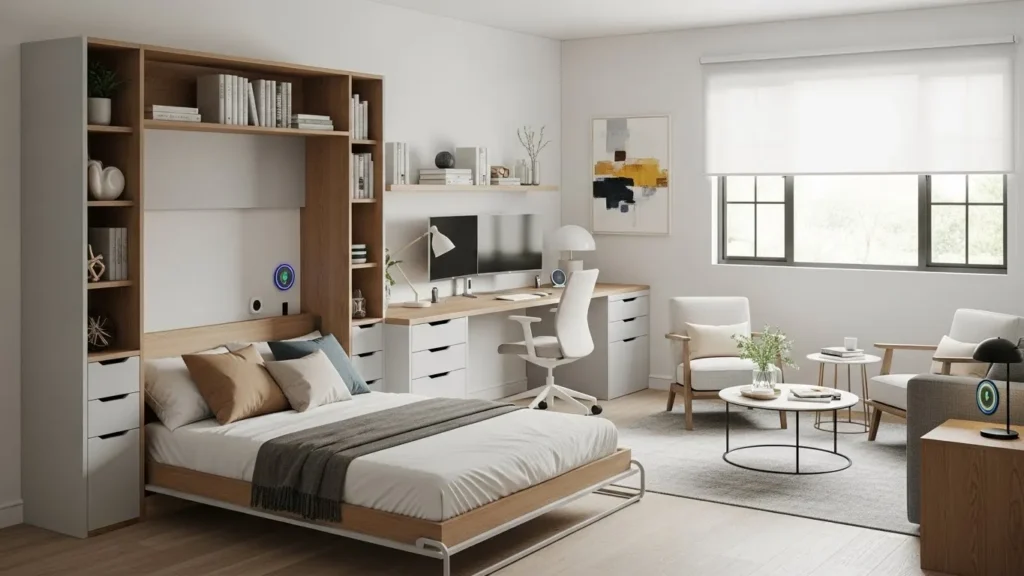 Multipurpose room interior design idea