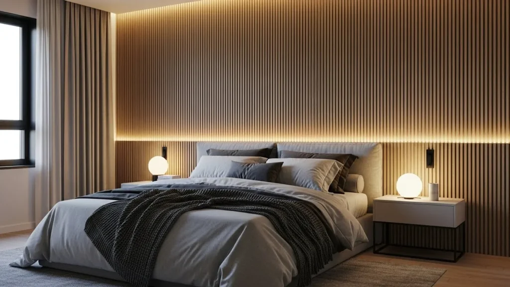 textured wall panel decor ideas