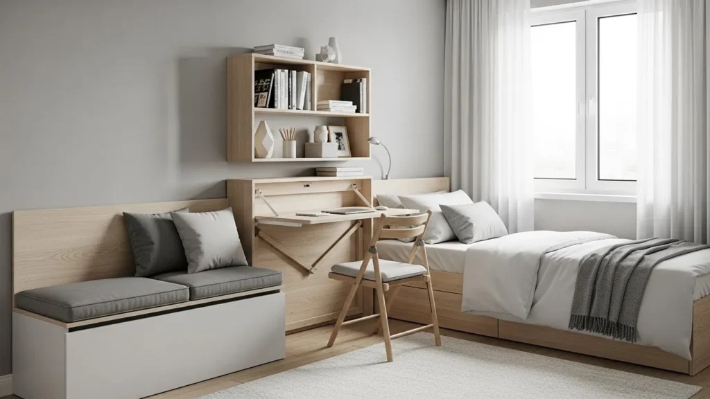 Multi-functional furniture ideas for small bedrooms
