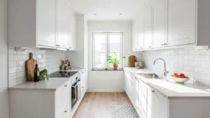 Tiny kitchen design tricks that make a small kitchen look bigger and brighter