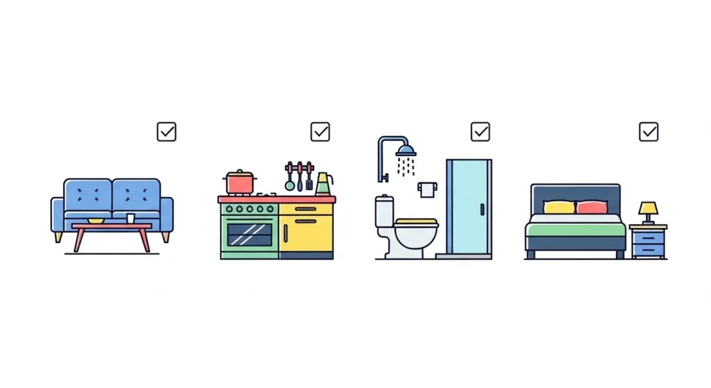 Best order to clean rooms fast