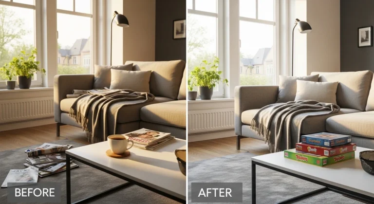 How to clean a cluttered house fast with simple steps