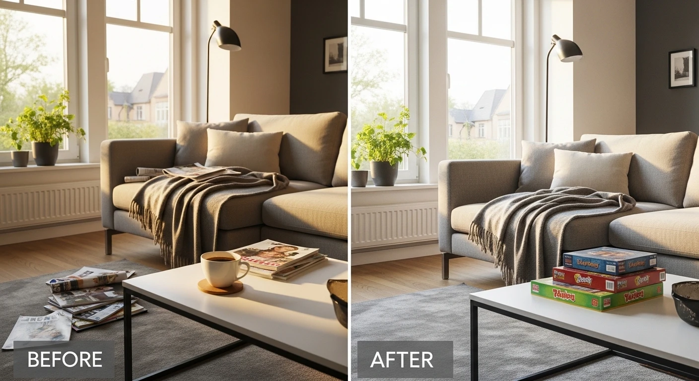 How to clean a cluttered house fast with simple steps