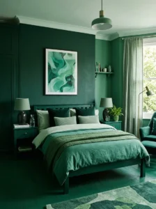 Monochrome colors making space seamless