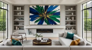 Large wall art living room