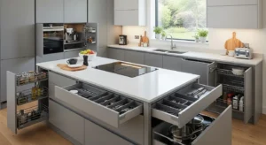 Hidden storage kitchen ideas