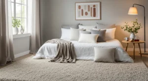 Rug aesthetic bedroom