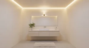 Off white bathroom color modern
