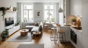 Small living room layout