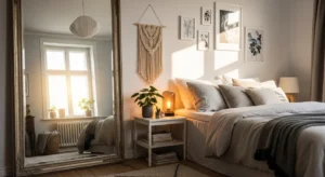 Mirror aesthetic bedroom