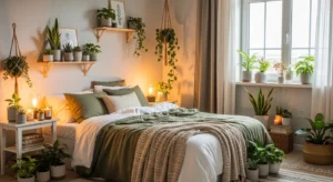 Plants aesthetic bedroom